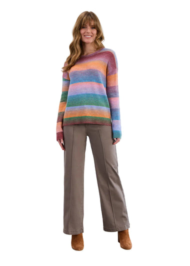 Women's French Dressing | Brixton Spacedye Sweater | Multi
