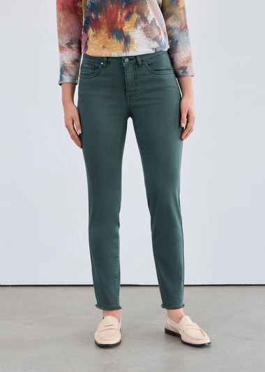 Women's French Dressing | Olivia Slim Ankle Denim | Spruce