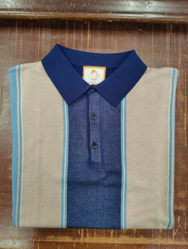 Men's Cigar | Knit Polo | Navy