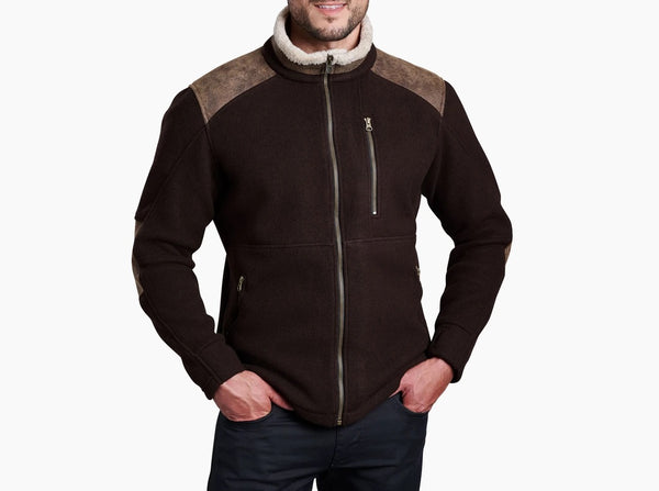Men s KUHL Alpenwurx Jacket Black Coffee FLCrooks