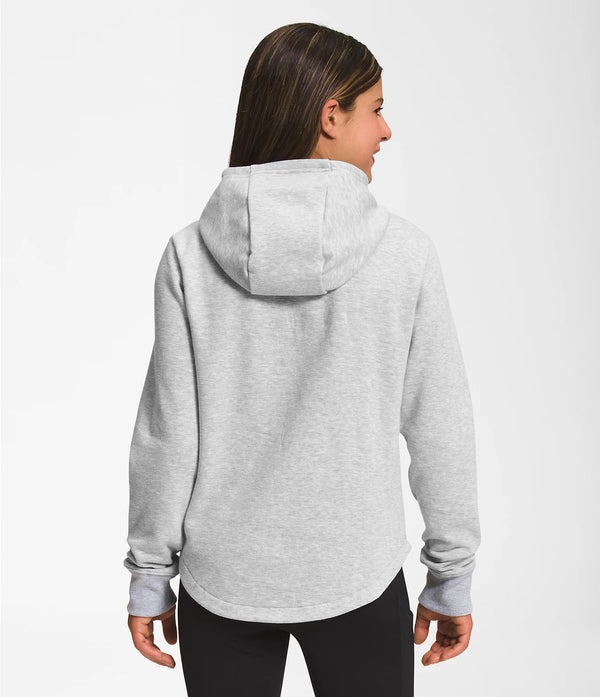 [THE NORTH FACE] K'S COMFORT RVS FLEECE HOODIE ☆大人気☆ Girls' The North Face | Camp Fleece Pullover Hoody | Grey