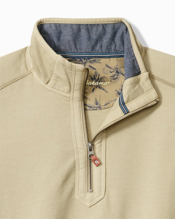 Tommy Bahama Men's Ben And Terry Full Zip Jacket - Ocean Deep