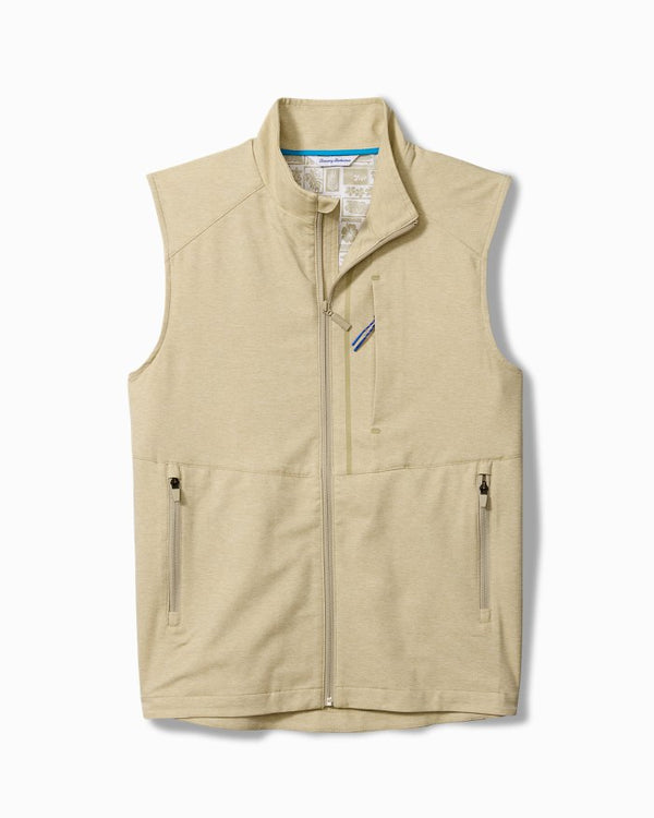 Men's Tommy Bahama | Flip Side Classic Reversible Zip Vest | Black