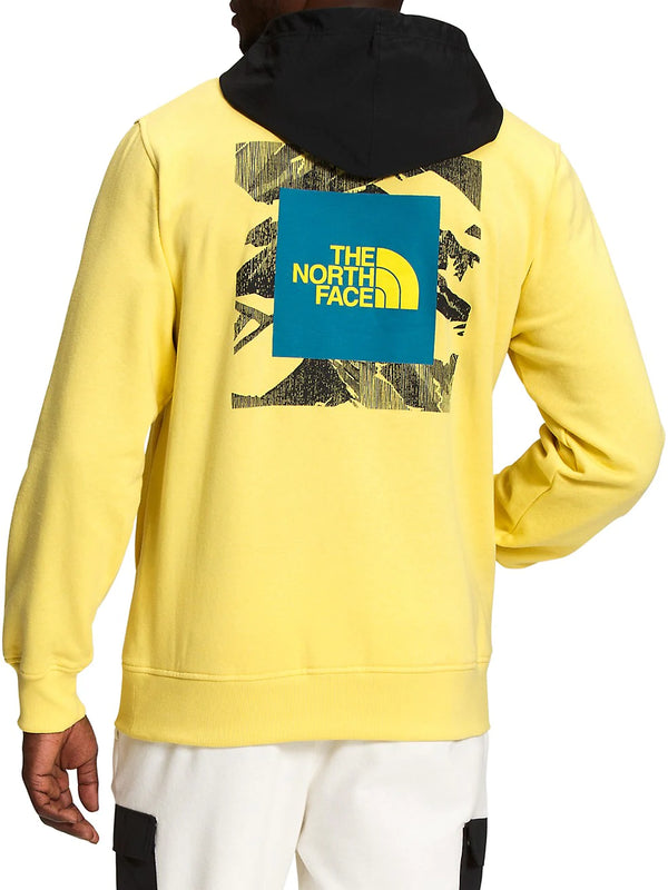 Men s The North Face Coordinates Drawcord Hoodie Yellow FLCrooks