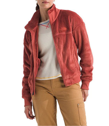 Women's The North Face | Osito Lux Stand Collar Zip Front Jacket | Mars Dust