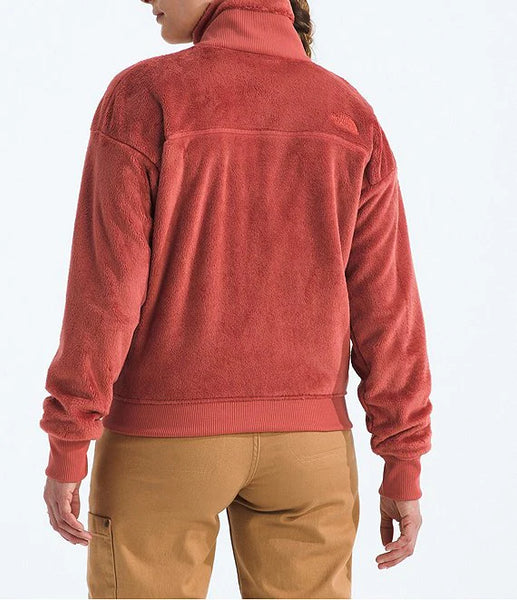 Women's The North Face | Osito Lux Stand Collar Zip Front Jacket | Mars Dust