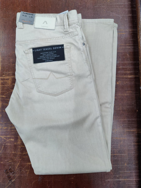 Men's Alberto | 1577 Pipe Regular Fit | Beige