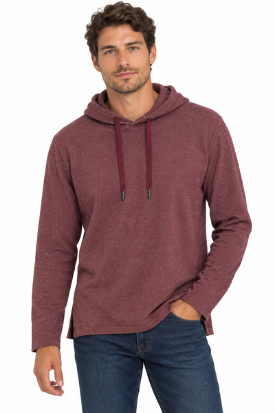 Men's Tommy Bahama | Fireside Coast Hoodie |  Pinot Noir