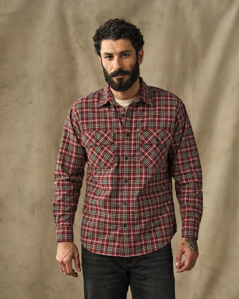 Men's Filson | Field Flannel Shirt | Russet Red Plaid