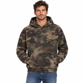 Men's Kuwalla-tee | Vintage Camo Hoodie | Paint Brush Camo