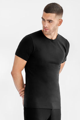 Men's Bread & Boxers | Crew Neck T-Shirts | Black