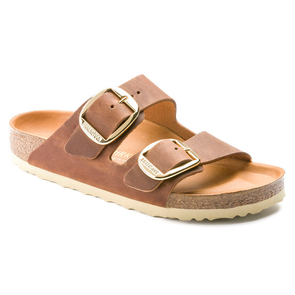 Women's Birkenstock |  Arizona Big Buckle | Cognac