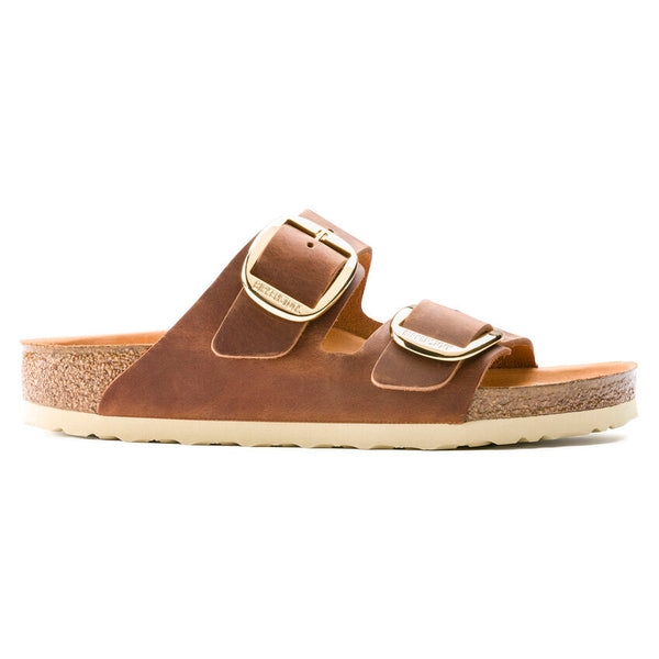 Women's Birkenstock |  Arizona Big Buckle | Cognac