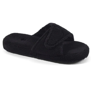 Women's Acorn | Spa Thong Slippers | Black