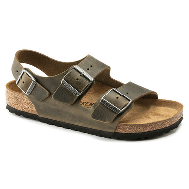 Men's Birkenstock | Milano Oiled Leather | Faded Khaki
