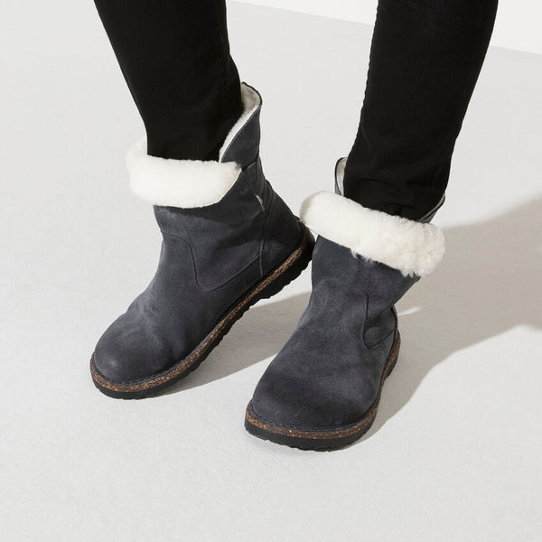 Women's Birkenstock | Uppsala Shearling Suede Boot | Graphite