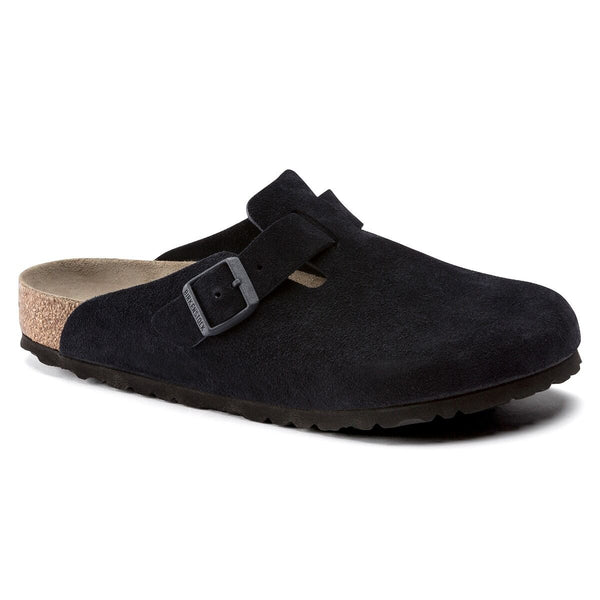 Women's Birkenstock | Boston Suede Clog | Midnight