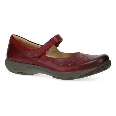 Women's Dansko | Stacy Waxy Burnished Shoe | Red