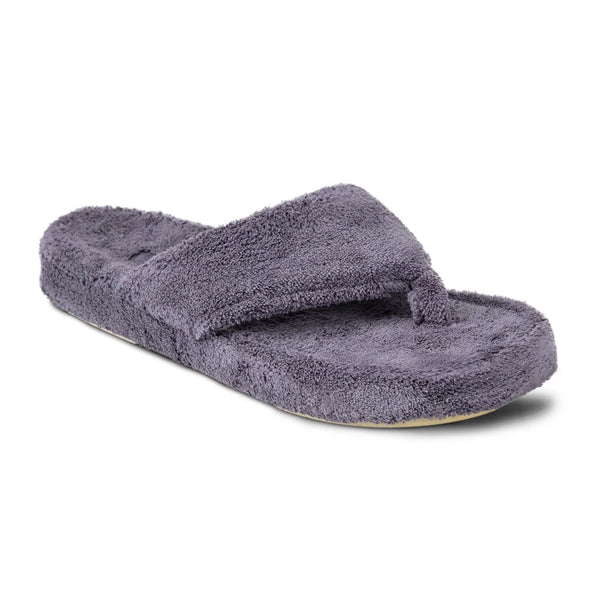Women's Acorn | Spa Thong Slippers | Ink