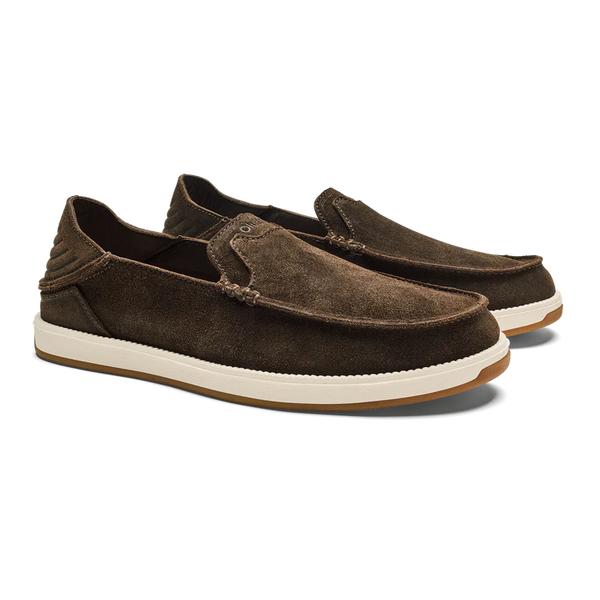 Men's Olukai | Kakana Nia Shoe | Dark Wood & Dark Java