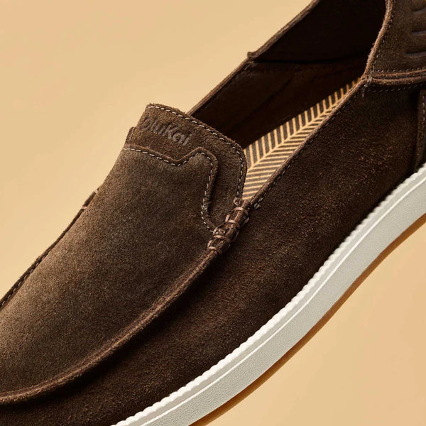 Men's Olukai | Kakana Nia Shoe | Dark Wood & Dark Java