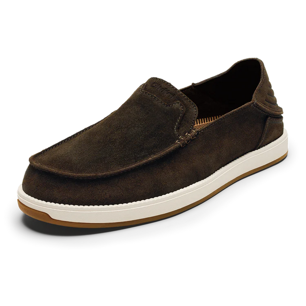 Men's Olukai | Kakana Nia Shoe | Dark Wood & Dark Java