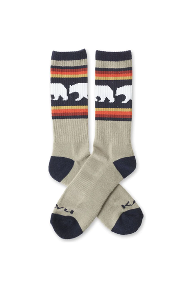 Women's Kavu | Moonwalk Socks | Snow Bear