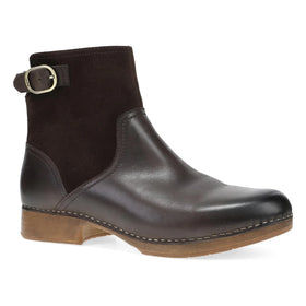 Women's Dansko | Monique Burnished Calf Boot | Chocolate