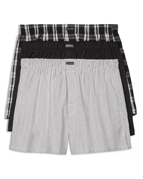 Men's Calvin Klein | 3-Pack Traditional Boxers| Black & White