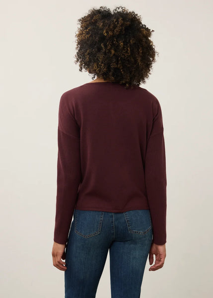 Women's French Dressing | Colorful Sweater | Fig