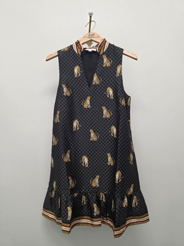 Women's THML | Leopard Print Dress | Black