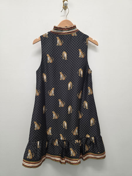Women's THML | Leopard Print Dress | Black