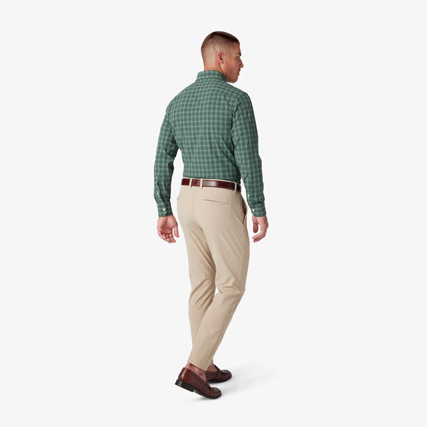 Men's Mizzen + Main | Leeward Dress Shirt | Bistro Green