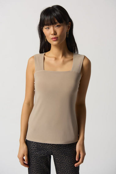 Women's Joseph Ribkoff | Classic Square Neck Camisole | Latte