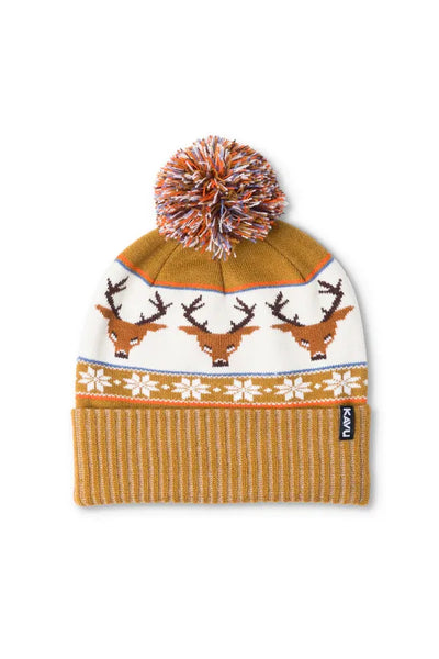 Women's Kavu | Herschel Cuffed Beanie | Oh Deer