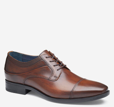 Men's Johnston & Murphy | Gibbons Cap Toe | Mahogany