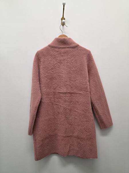 Women's Joseph Ribkoff | Style 263955 Sweater Coat | Vintage Rose