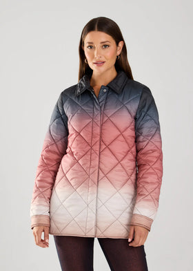 Women's French Dressing | Quilted Jacket | Ombre