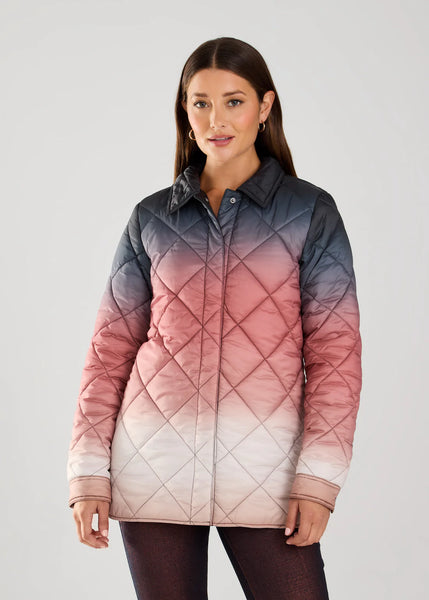 Women's French Dressing | Quilted Jacket | Ombre
