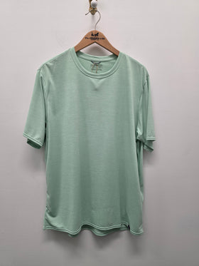 Men's Patagonia | Short Sleeve Capilene Cool Daily Shirt | Rinsed Green