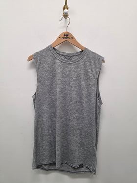 Men's Patagonia | Short Sleeve Capilene Cool Daily Tank | Feather Grey