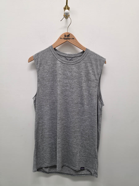 Men's Patagonia | Short Sleeve Capilene Cool Daily Tank | Feather Grey