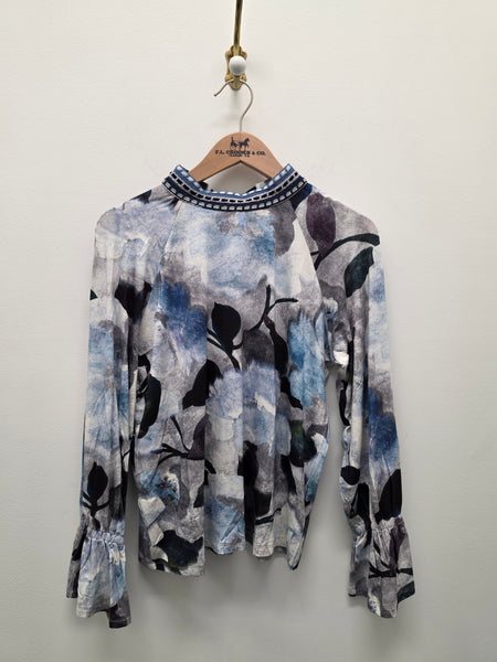 Women's French Dressing | Printed Shirt | Winter Floral
