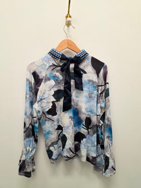 Women's French Dressing | Printed Shirt | Winter Floral