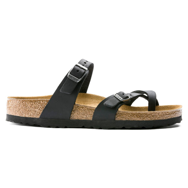 Women's Birkenstock | Mayari Leather Oiled Sandal | Black