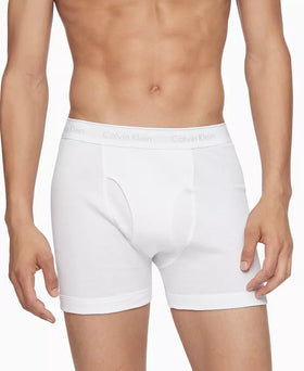 Men's Calvin Klein | Cotton Classics Boxer Briefs Underwear 3-Pack  | White