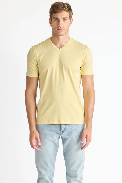 Men's Raffi | The Noah V-Neck Tee | Butter