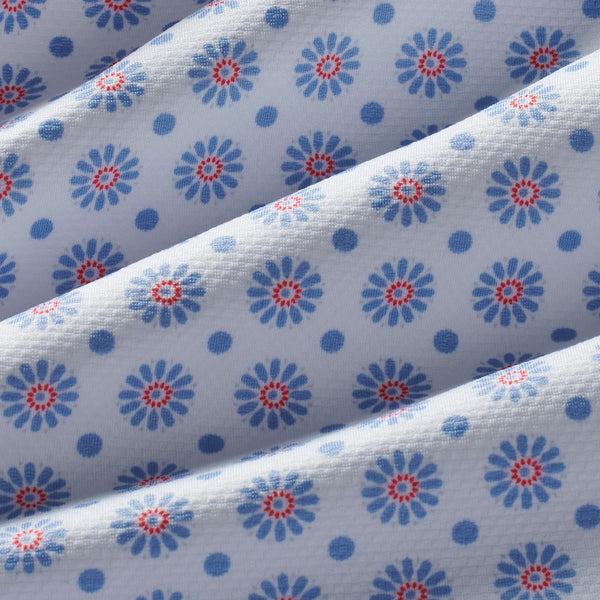 Men's Mizzen + Main | Halyard Trim No Tuck Short Sleeve | Lavander Lustre Floral Print