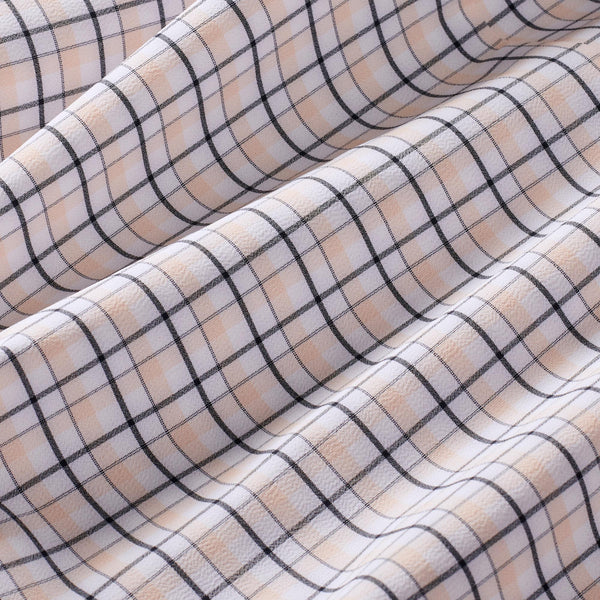 Men's Mizzen + Main | Leeward Trim Long Sleeve | White Multi Plaid Detail