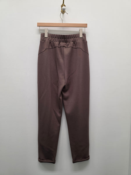Women's Joseph Ribkoff | Style 261606F26 Premium Athleisure Jogger Pant | Mink